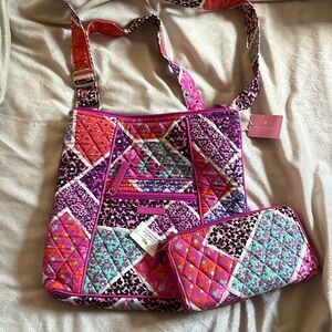 Brand New Vera Bradley Purse + Wallet